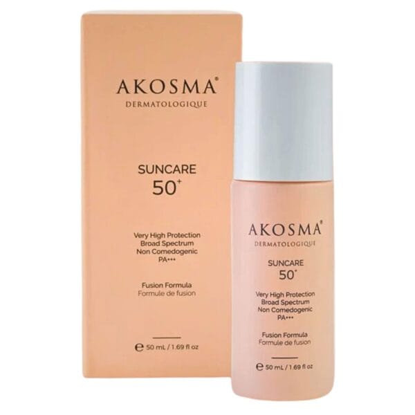 Akosma Fusion Formula Suncare 50+ front