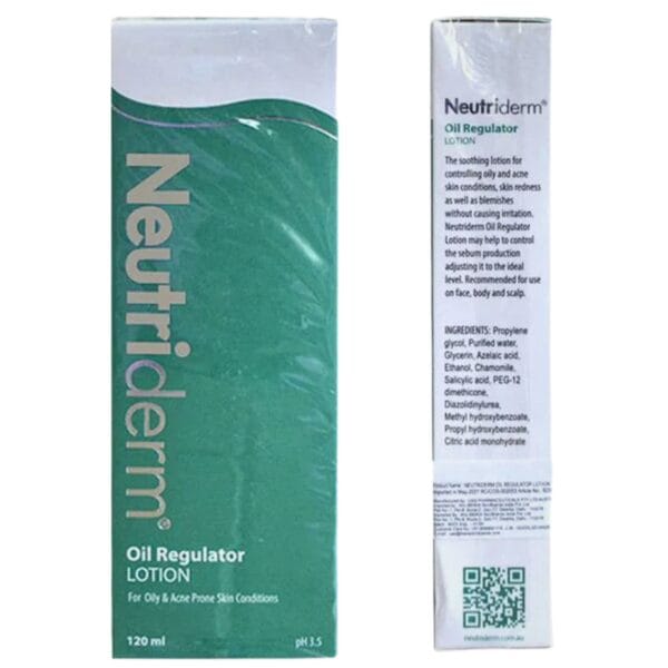Neutriderm Oil Regulator Lotion front