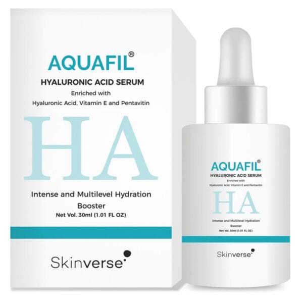 Aquafil Hyaluronic Acid Intense And Multilevel Hydration Booster Serum front