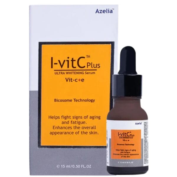 Azelia I-Vit C Plus Ultra Whitening Serum 15ML front