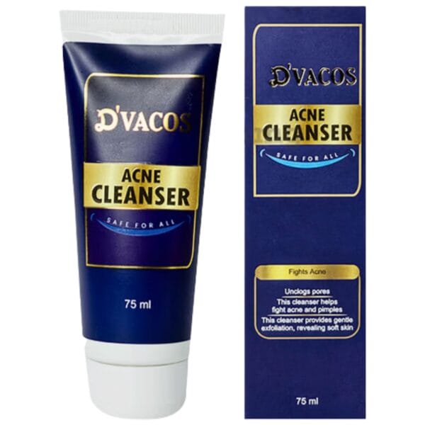 D'Vacos Acne Cleanser front