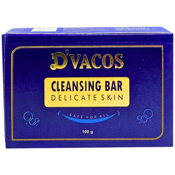 D'Vacos Delicate Skin Cleansing Bar front