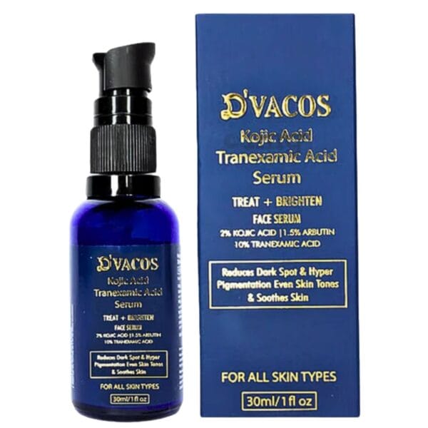 D'Vacos Kojic Acid Tranexamic Acid Face Serum front