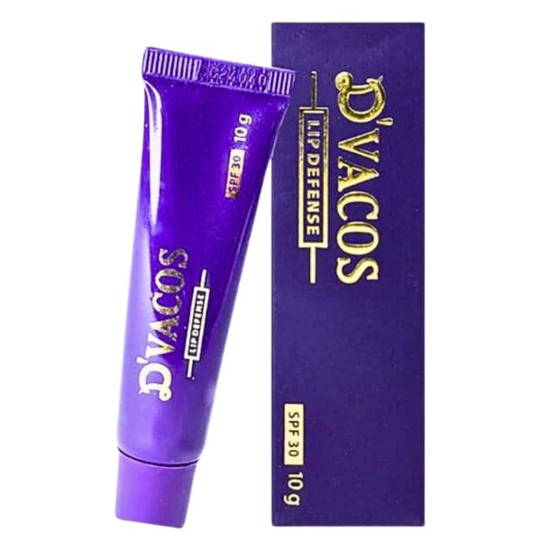 D'Vacos Lip Defense SPF 30 Lip Balm front