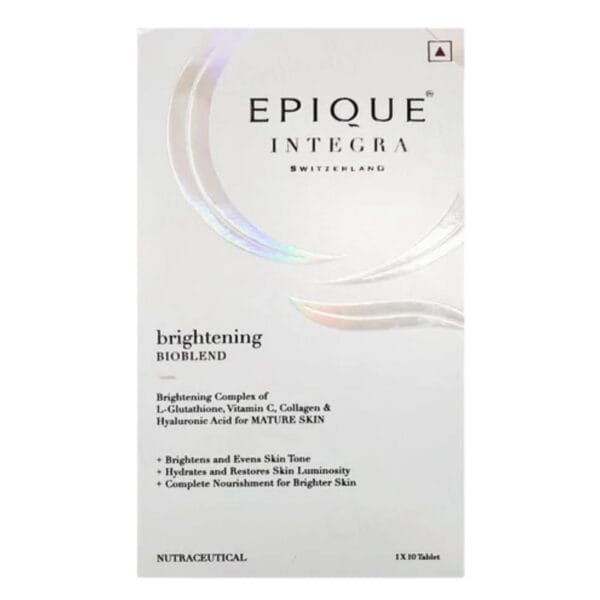 Epique Integra Brightening Bioblend Nutraceutical Tablet front