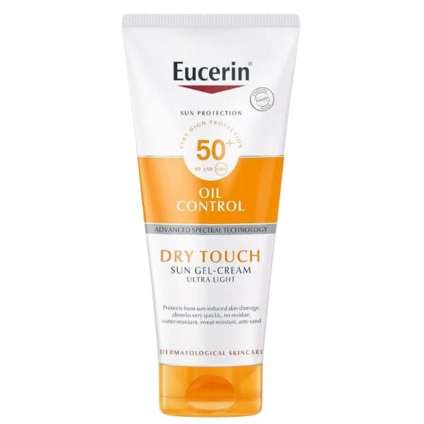 Eucerin Oil Control Dry Touch Sunscreen Gel-Cream SPF 50+ 30ml front