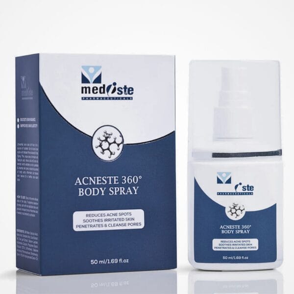 Mediste Acneste 360 Body Spray front