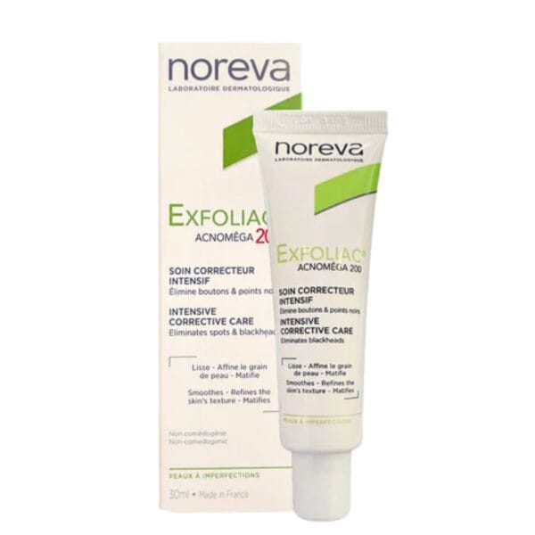 Noreva Exfoliac Acnomega 200 front