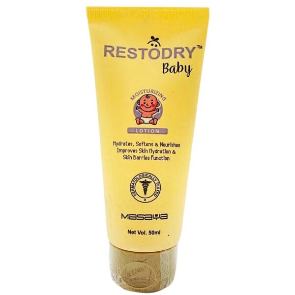 Restodry Baby Moisturizing Lotion front