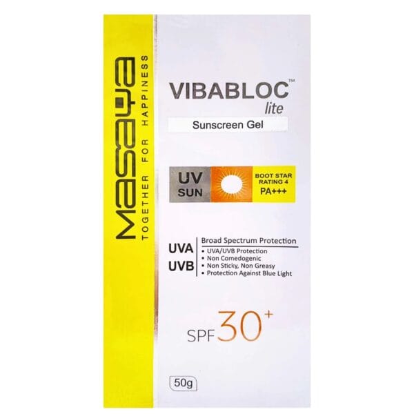 Vibabloc Lite Sunscreen Gel SPF 30+ PA+++ front