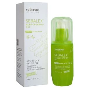 Yuderma Sebalex Acne Creamish Gel front