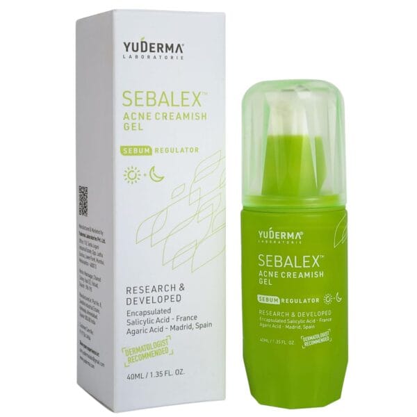 Yuderma Sebalex Acne Creamish Gel front