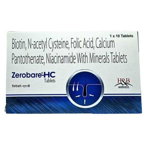 Zerobare-HC Tablet front