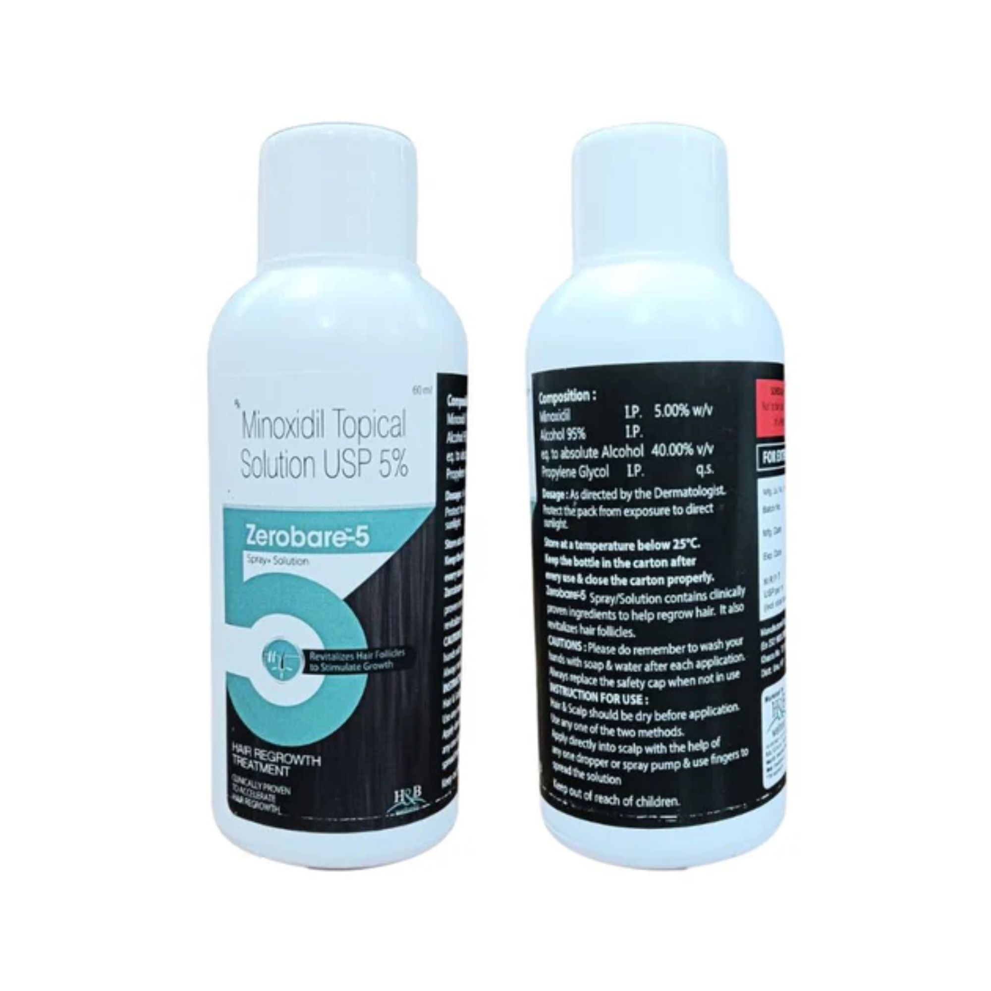 Zerobare 5 Spray Solution